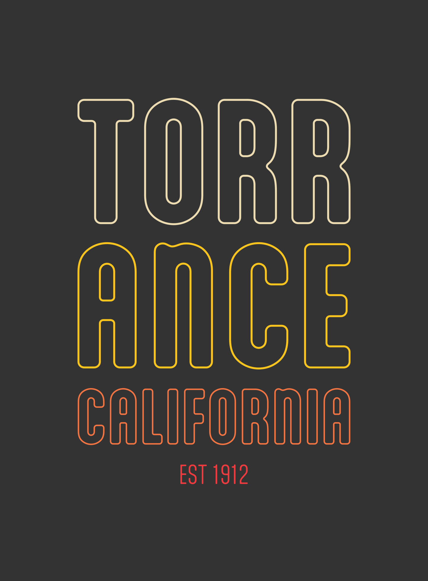 Unisex: Torrance Vibes Tee - Dark Grey Heather