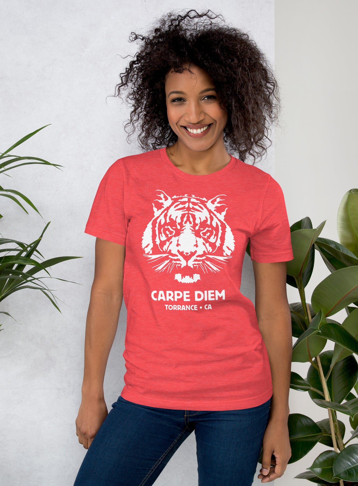 Unisex: Torrance Carpe Diem Tee -  Heather Red
