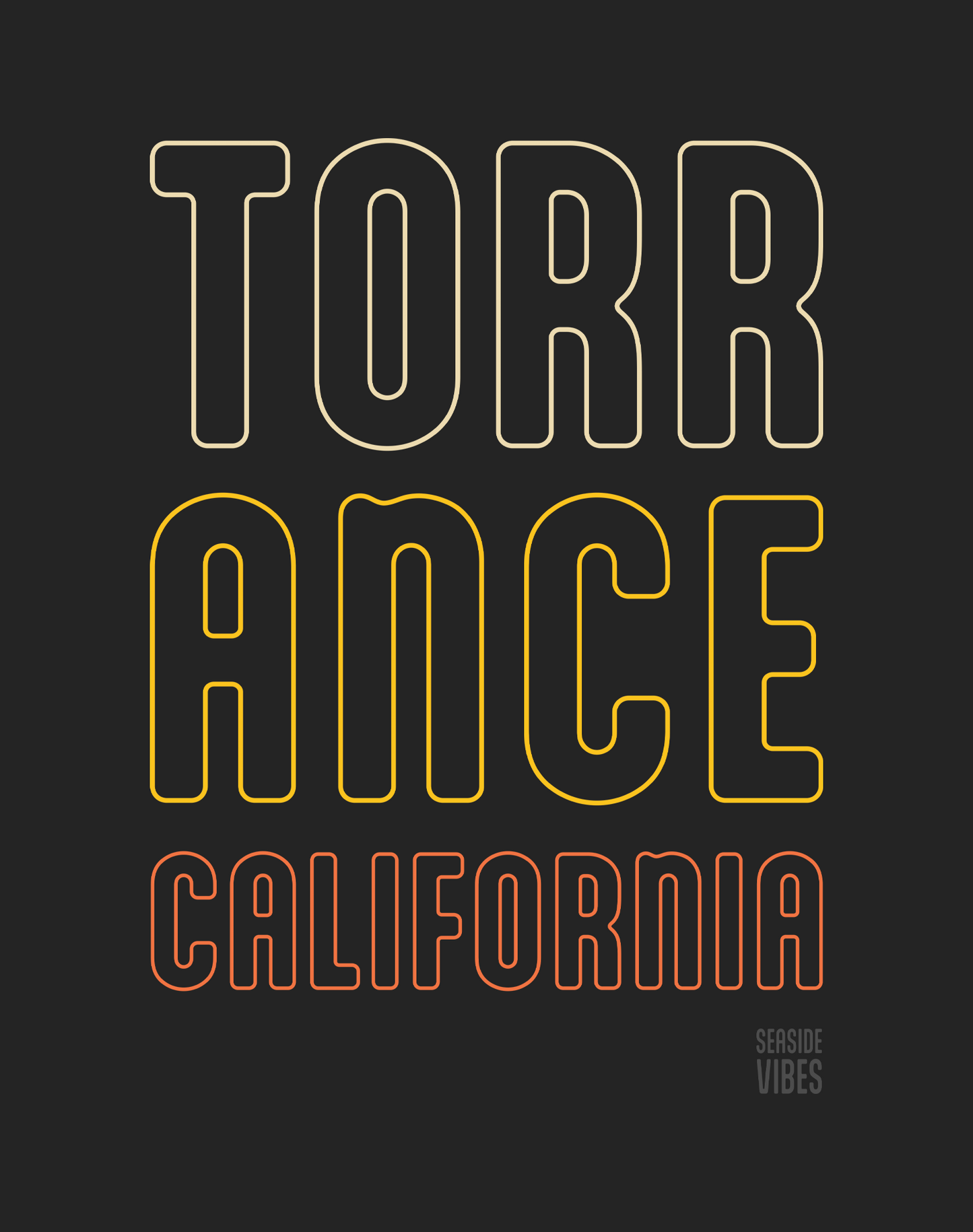 Torrance Roots Tee - Cotton Blend | Charcoal