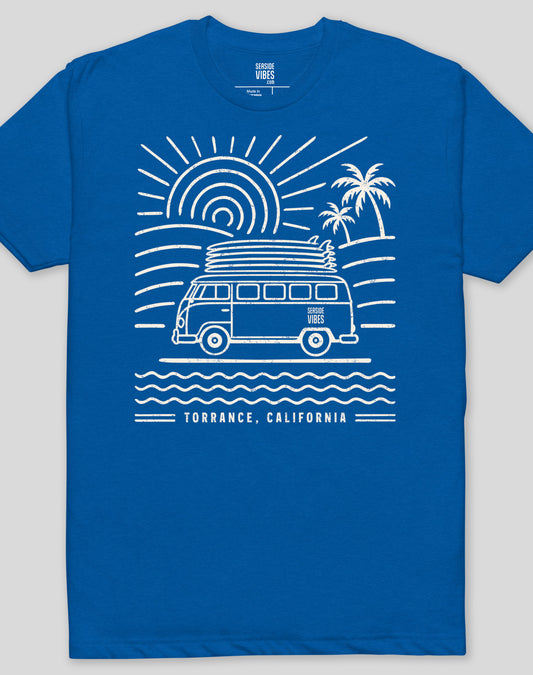 Torrance Endless Summer Tee - Cotton Blend | Royal
