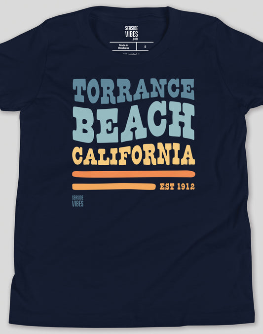 Youth: Torrance Beach Vibes Tee | Navy