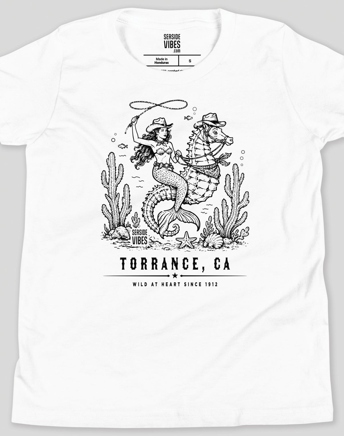 Youth: Torrance Wild at Heart Since 1912 Tee | White