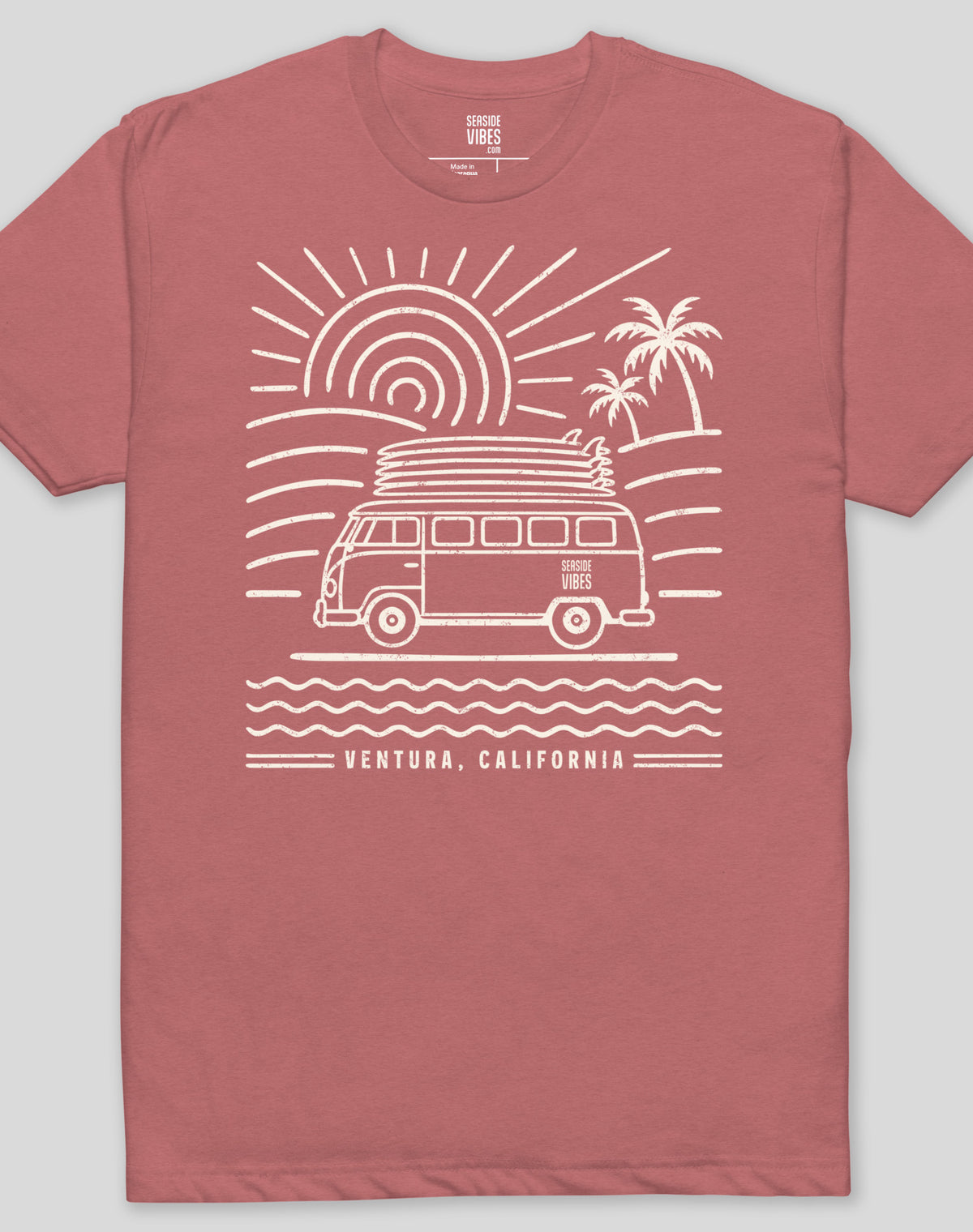 Ventura Endless Summer Tee - Cotton Blend | Heather Mauve