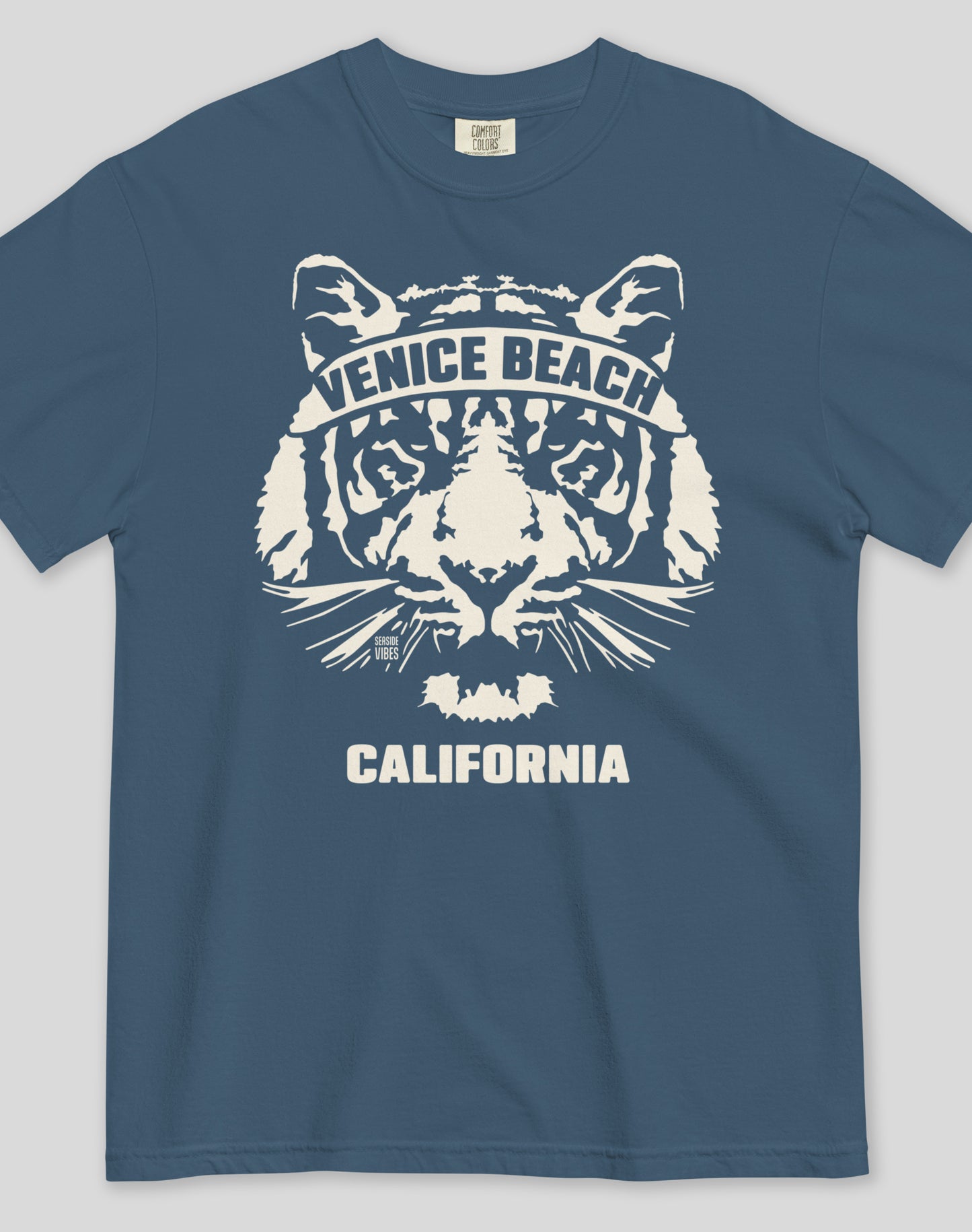 Unisex: Venice Beach Ambush Tee - 100% Cotton | Midnight