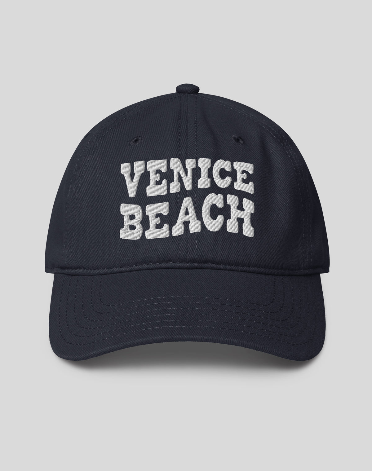 Venice Beach Vibes Low Profile Dad Hat - Dark Navy