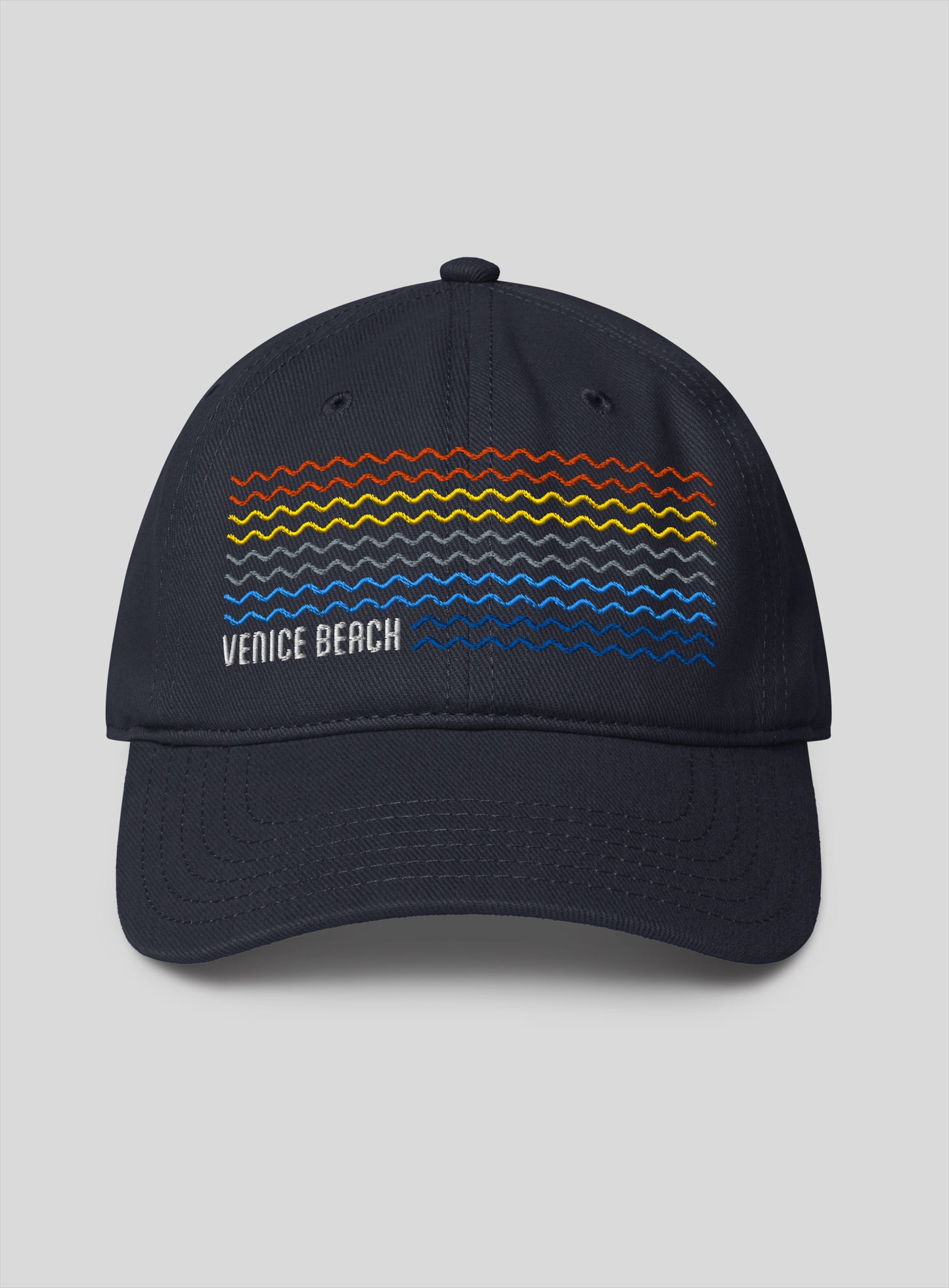 Venice Beach Sunset Low Profile Hat - Dark Navy