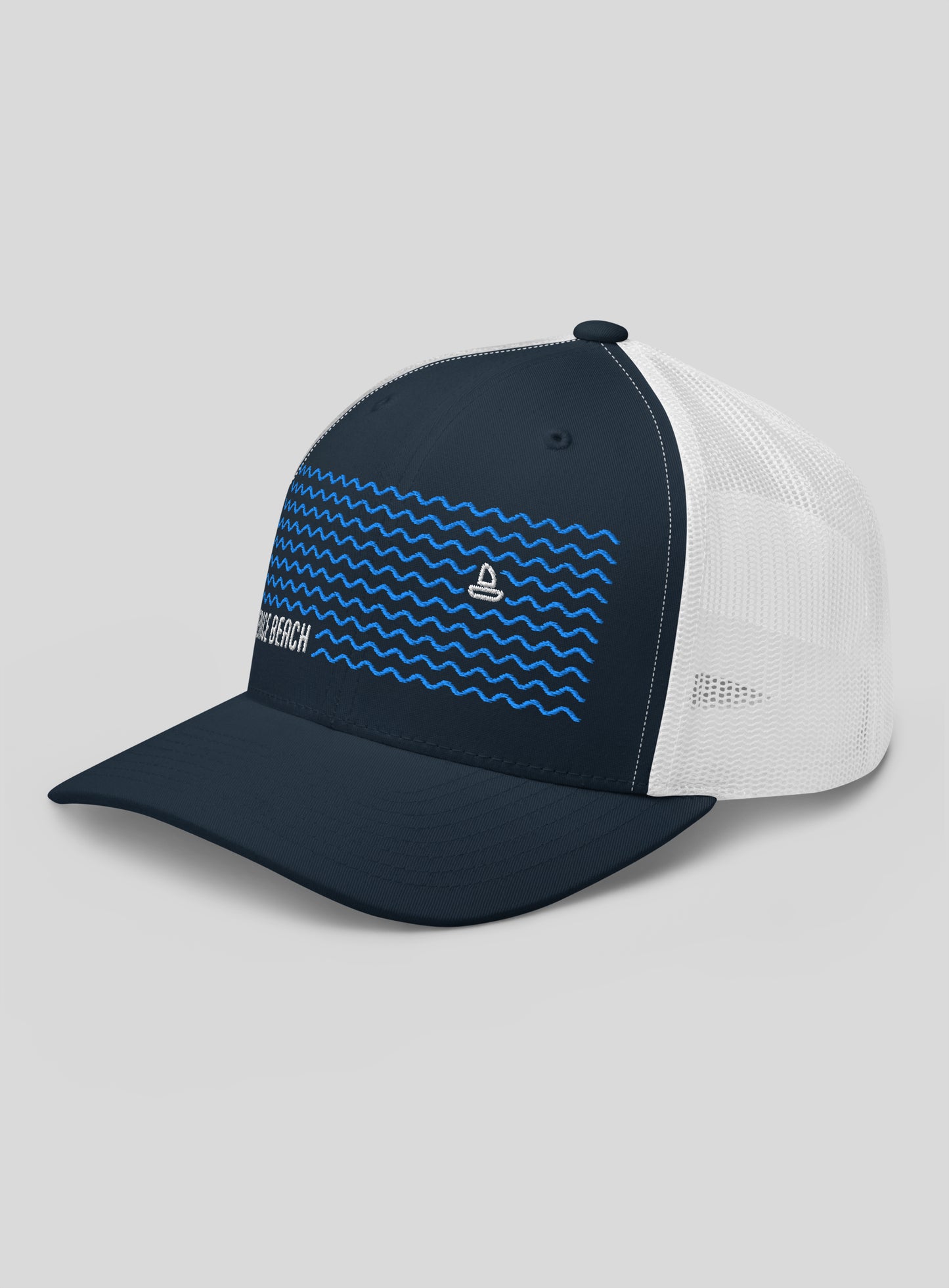 Venice Dreamin' Trucker Hat - Navy/White