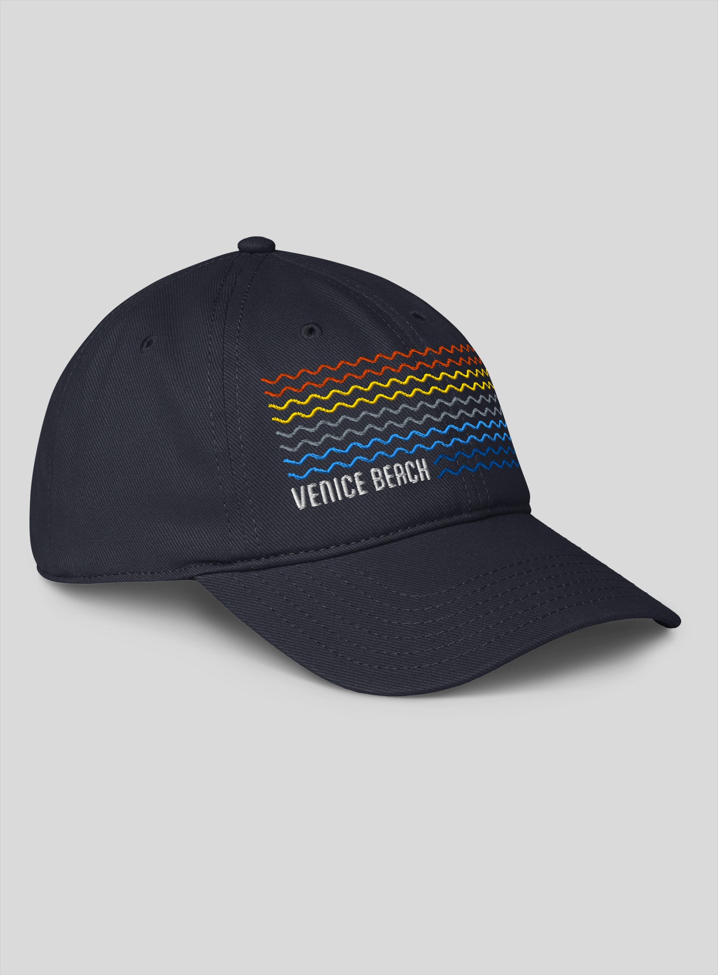 Venice Beach Sunset Low Profile Hat - Dark Navy