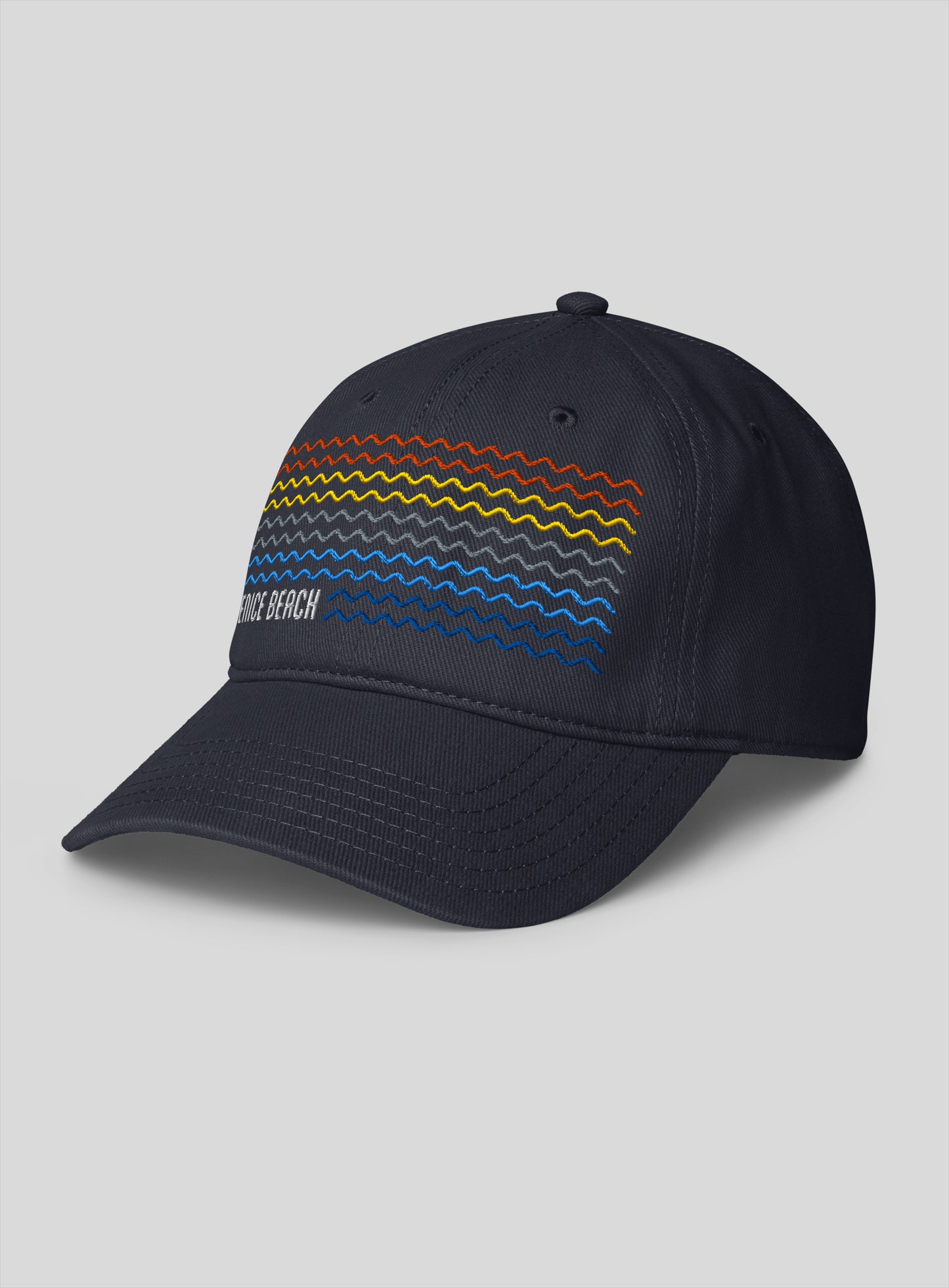 Venice Beach Sunset Low Profile Hat - Dark Navy